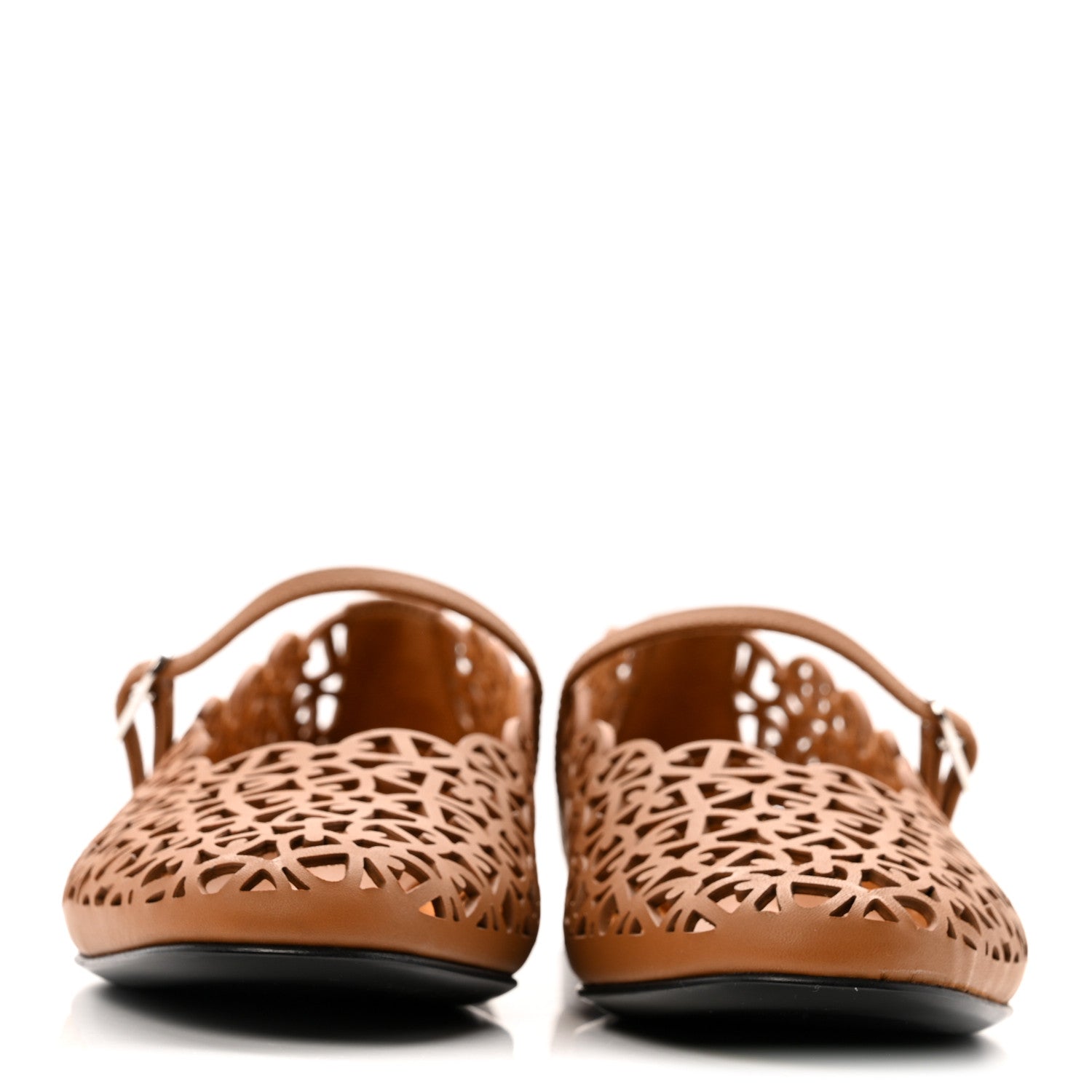Hermes Calfskin Meli Ballet Flats 39 Naturel 3 of 9