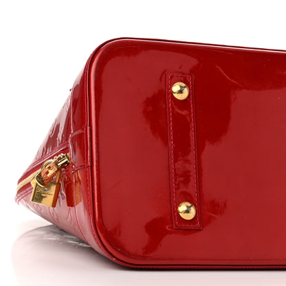 Louis Vuitton Vernis Alma GM Pomme D'Amour 8 of 10