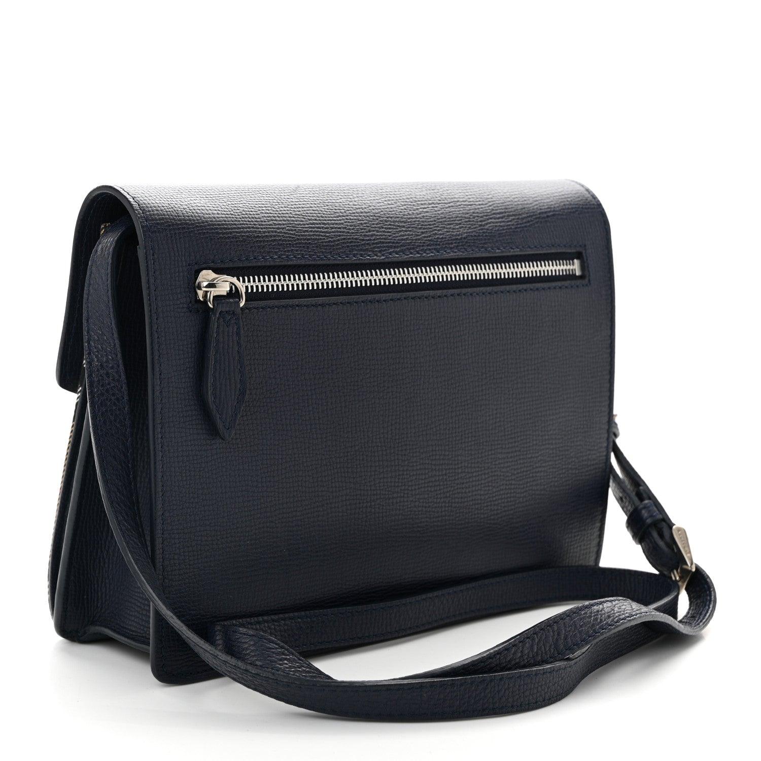BURBERRY バーバリー Macken マッケン ショルダーバッグ 美品 Burberry Derby Calfskin House Check Small Macken Crossbody Bag