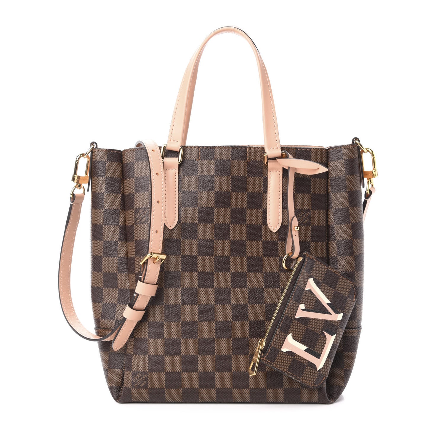 Damier Ebene Belmont PM Venus Pink