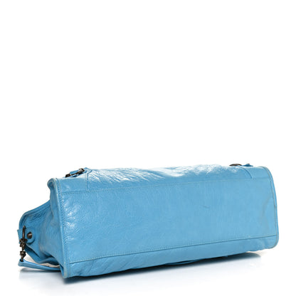 Balenciaga Agneau Classic Hardware City Bleu Azur Clair 3 of 10