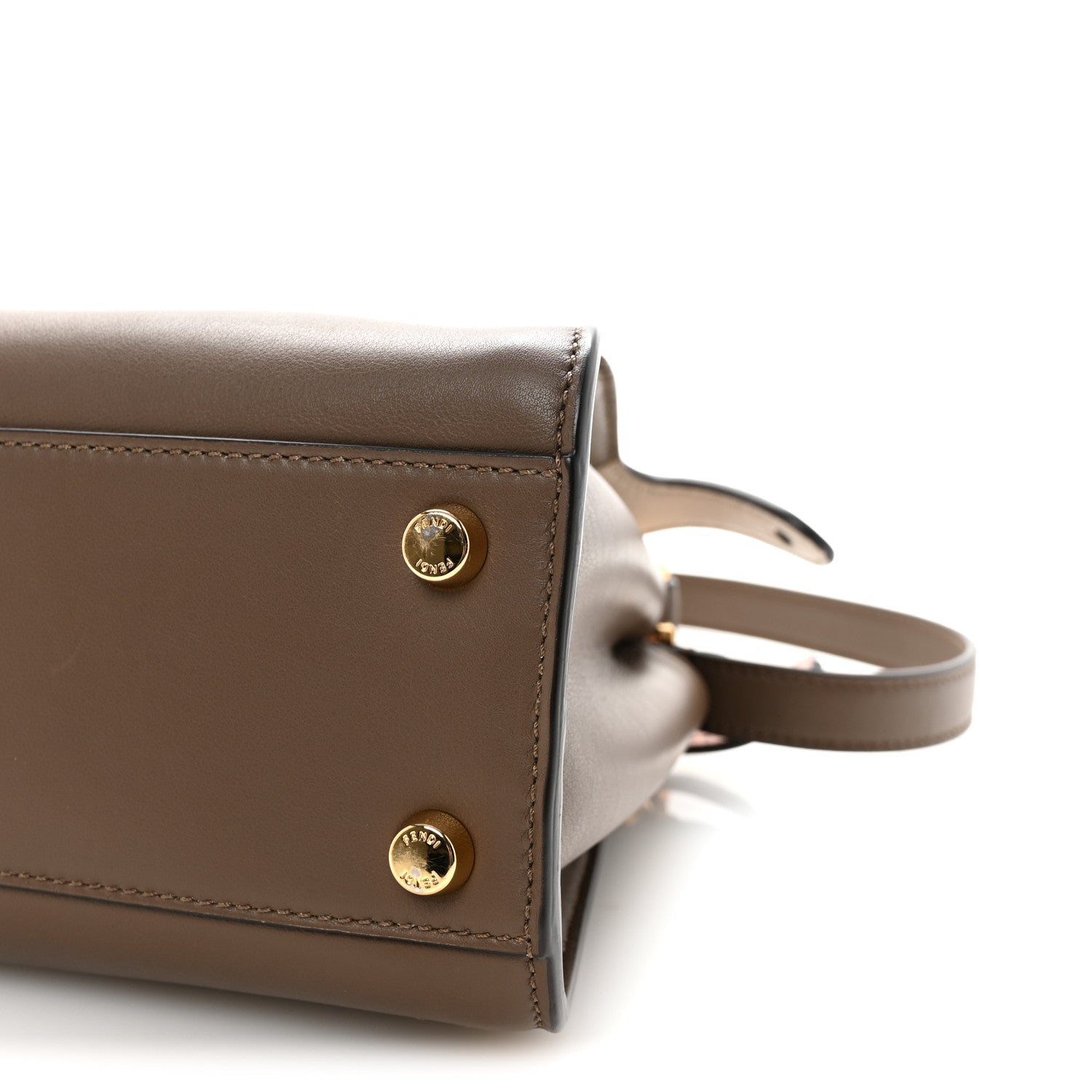 Fendi Vitello Tahiti Burro Bi-Color Medium Peekaboo Iconic