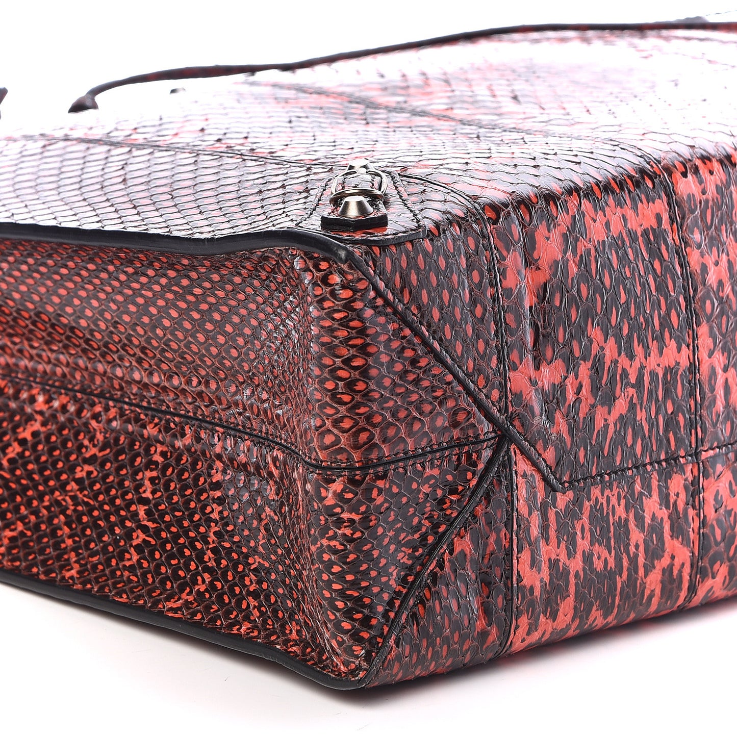 Elaphe Papier Ledger Tote Red