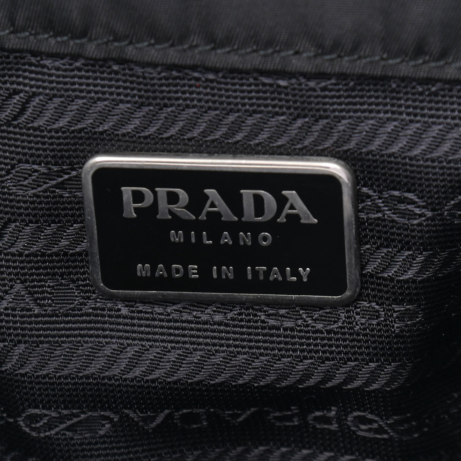Prada Tessuto Nylon Messenger Bag Black 6 of 8