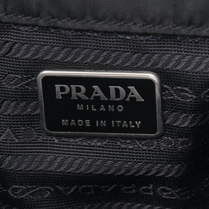 Prada Tessuto Nylon Messenger Bag Black 6 of 8