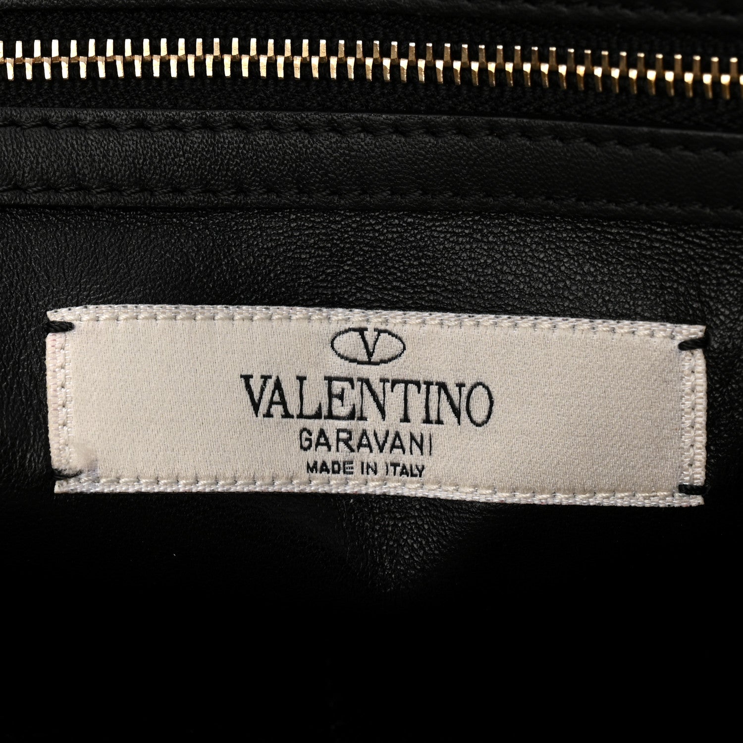 Valentino Garavani Nappa Intricate Soutache Tote Black 6 of 9