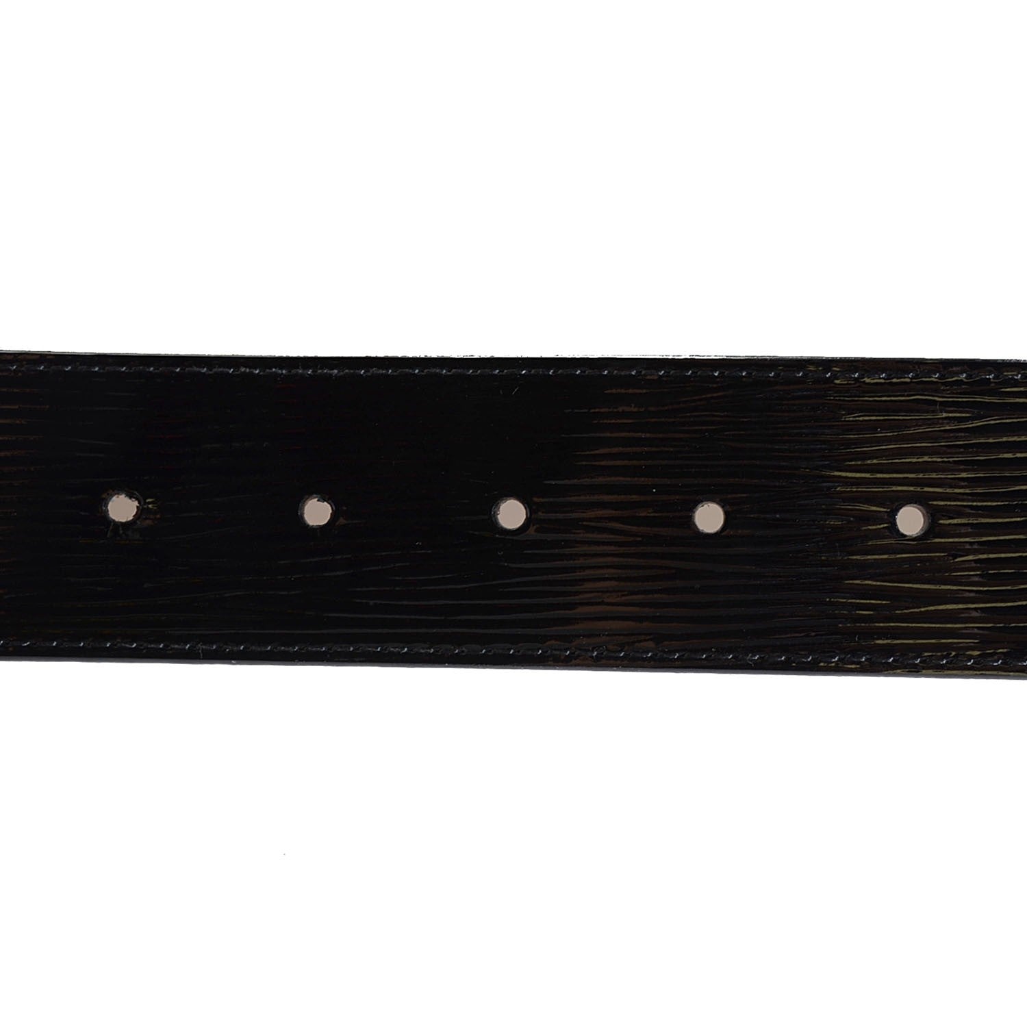Louis Vuitton Electric Epi 40mm LV Initiales Belt 95 38 Black 7 of 8