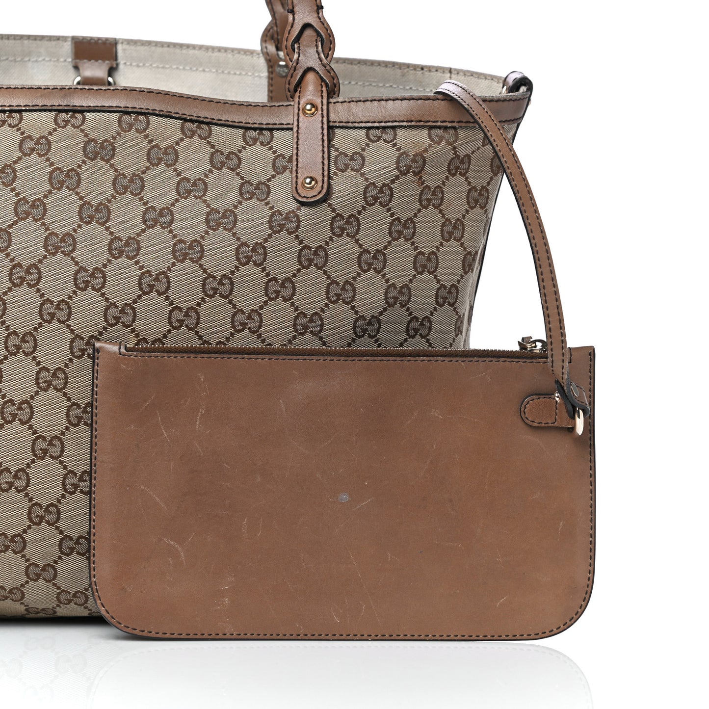 Monogram Medium Craft Tote Brown