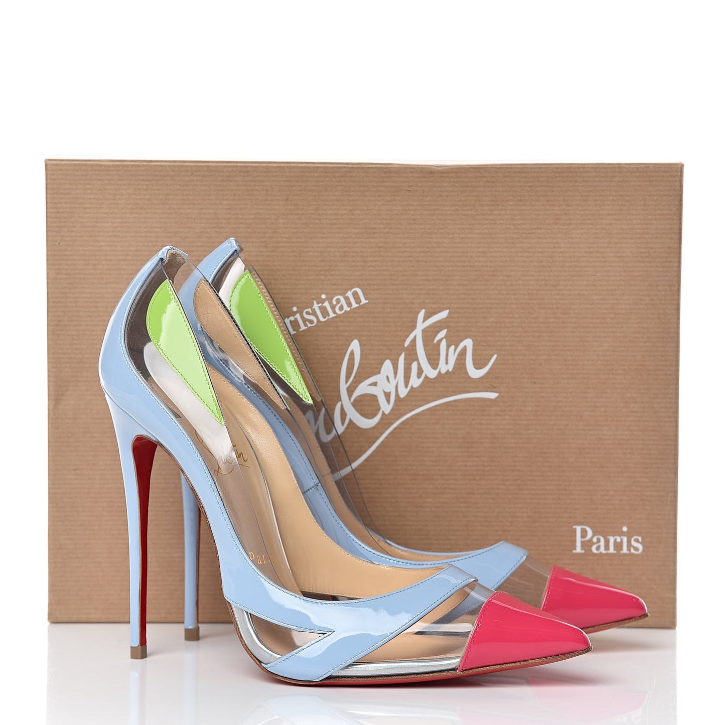 Patent PVC Blake is Back 120 Pumps 38.5 Version Multi