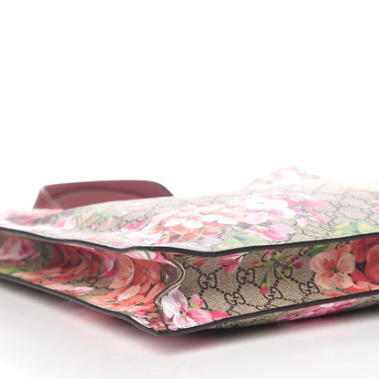 Gucci Soft GG Supreme Monogram Blooms Vertical Tote Beige Multicolor Dry Rose 5 of 9
