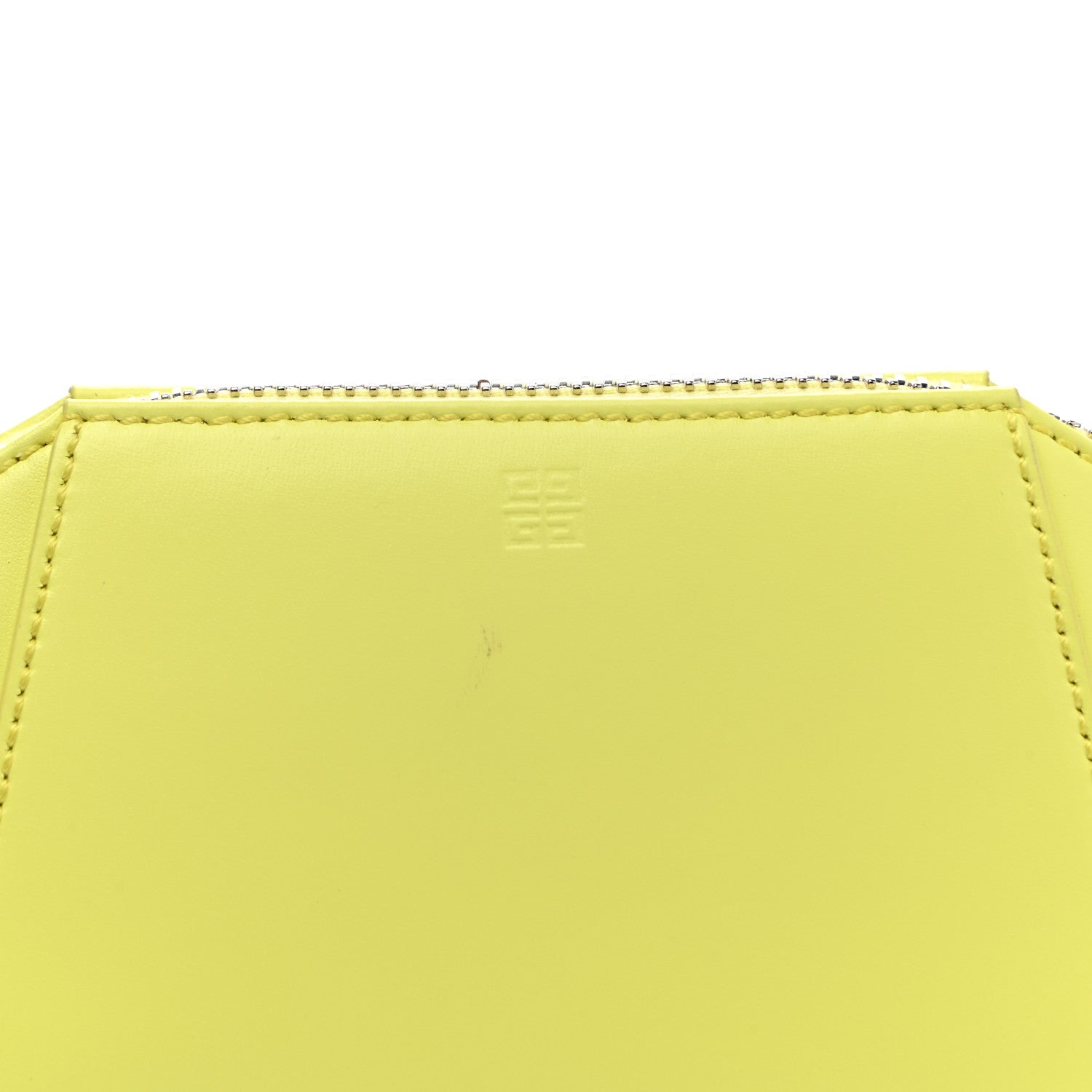 Givenchy Smooth Calfskin Nano Antigona Acid Yellow 8 of 12