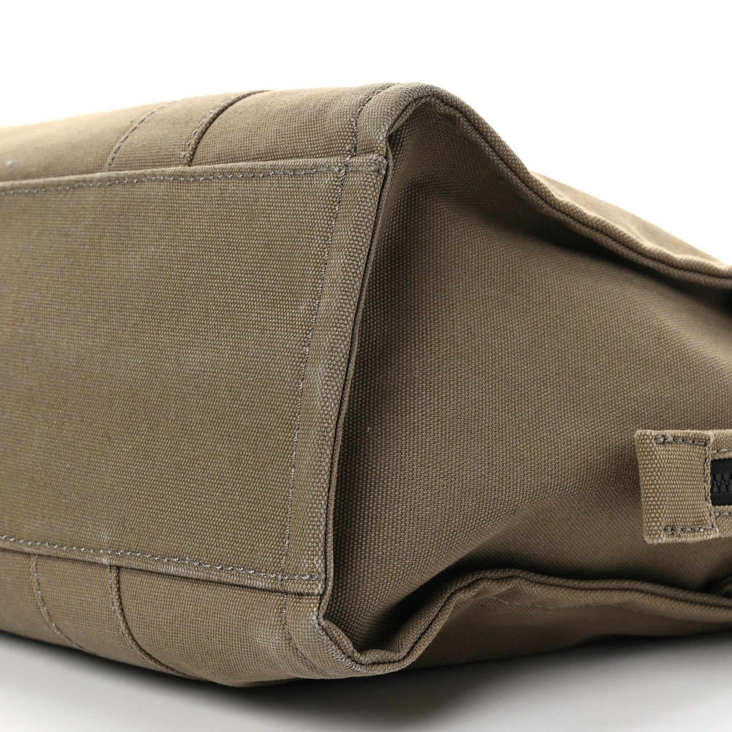 Canvas Large Summer Tote Bag Slate Green