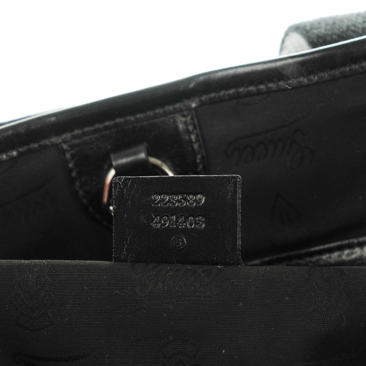 Gucci Imprime Monogram Large Carryall Tote Black 7 of 7