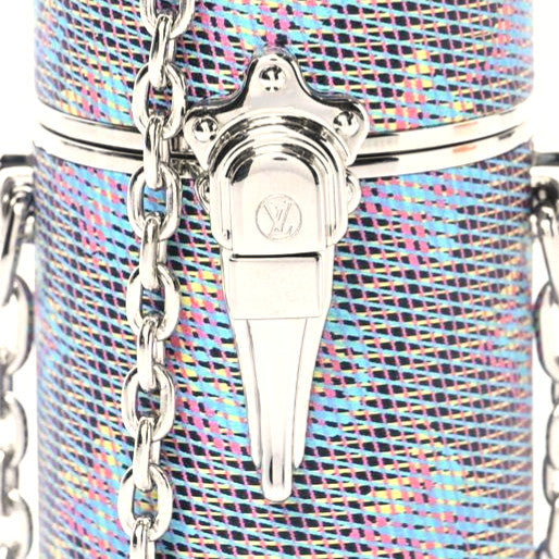 Louis Vuitton Monogram LV Pop Chain Lipstick Case Blue 6 of 9