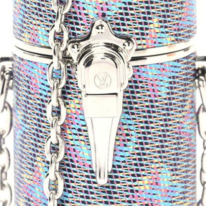 Louis Vuitton Monogram LV Pop Chain Lipstick Case Blue 6 of 9
