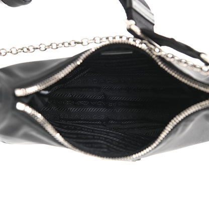 Prada Nylon Re-Edition 2005 Shoulder Bag Black 5 of 10