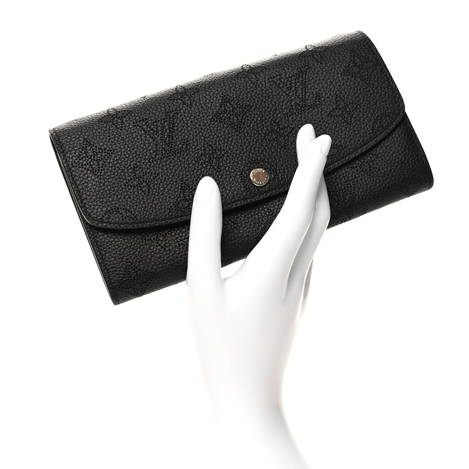 Louis Vuitton Mahina Iris Wallet NM Black 2 of 7