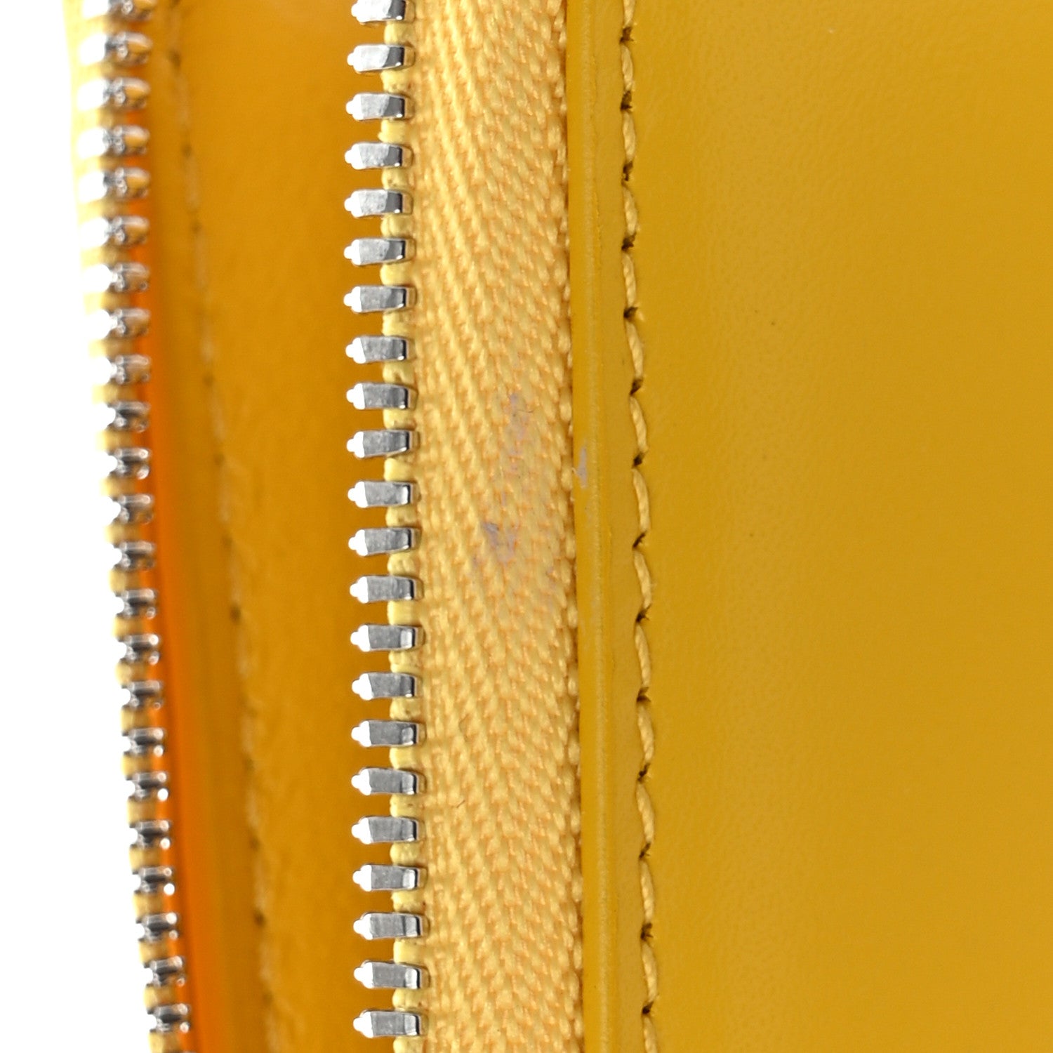 Balenciaga X THE SIMPSONS Smooth Calfskin Logo Card Holder On Keychain Bumblebee Yellow 10 of 15