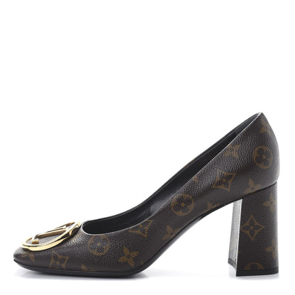 Louis Vuitton Monogram Madeleine Pumps 39 1 of 8