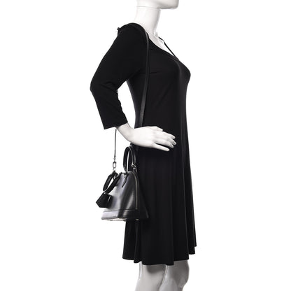 Louis Vuitton Epi Alma BB Black 3 of 13