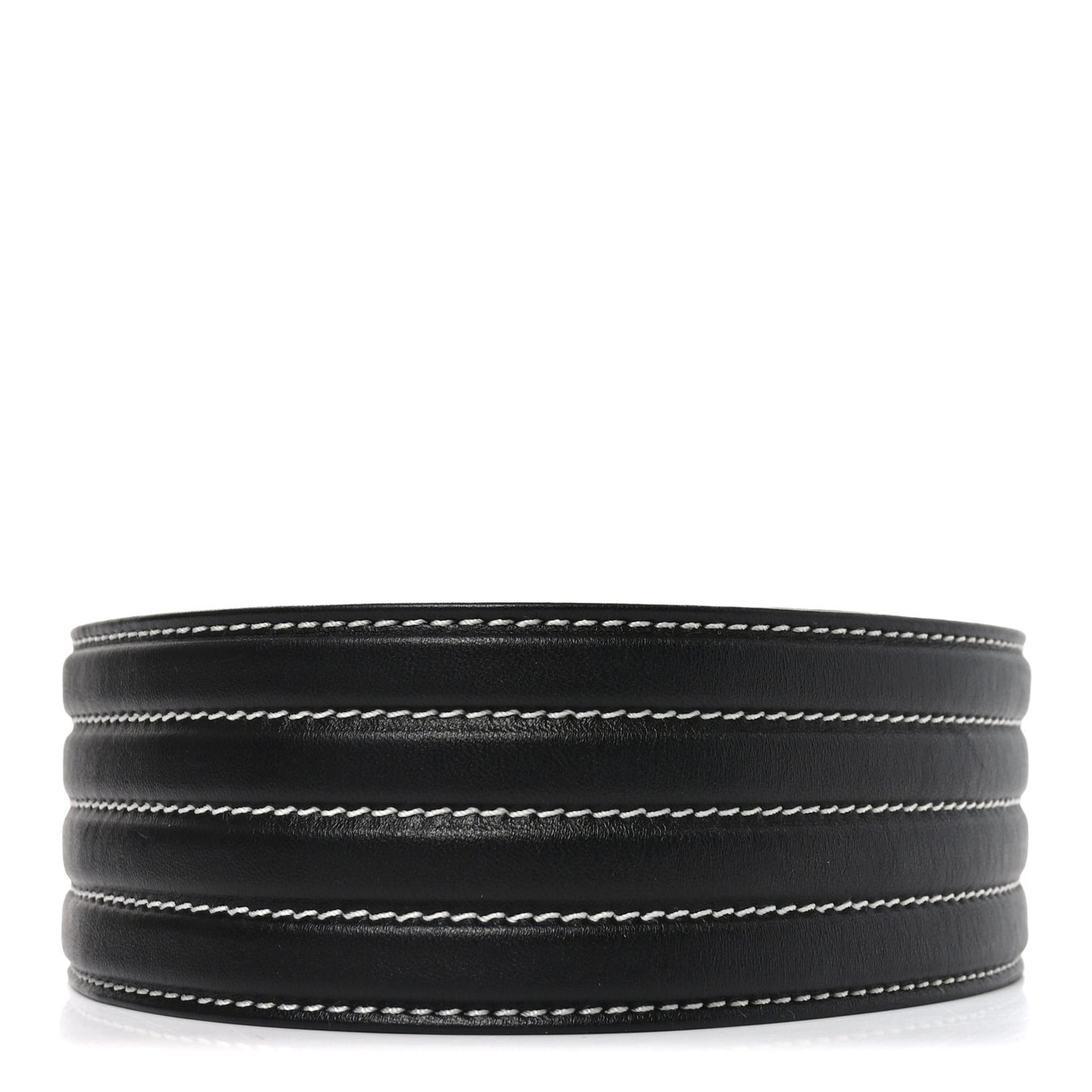 Calfskin Stitched CC 90 36 Belt Black