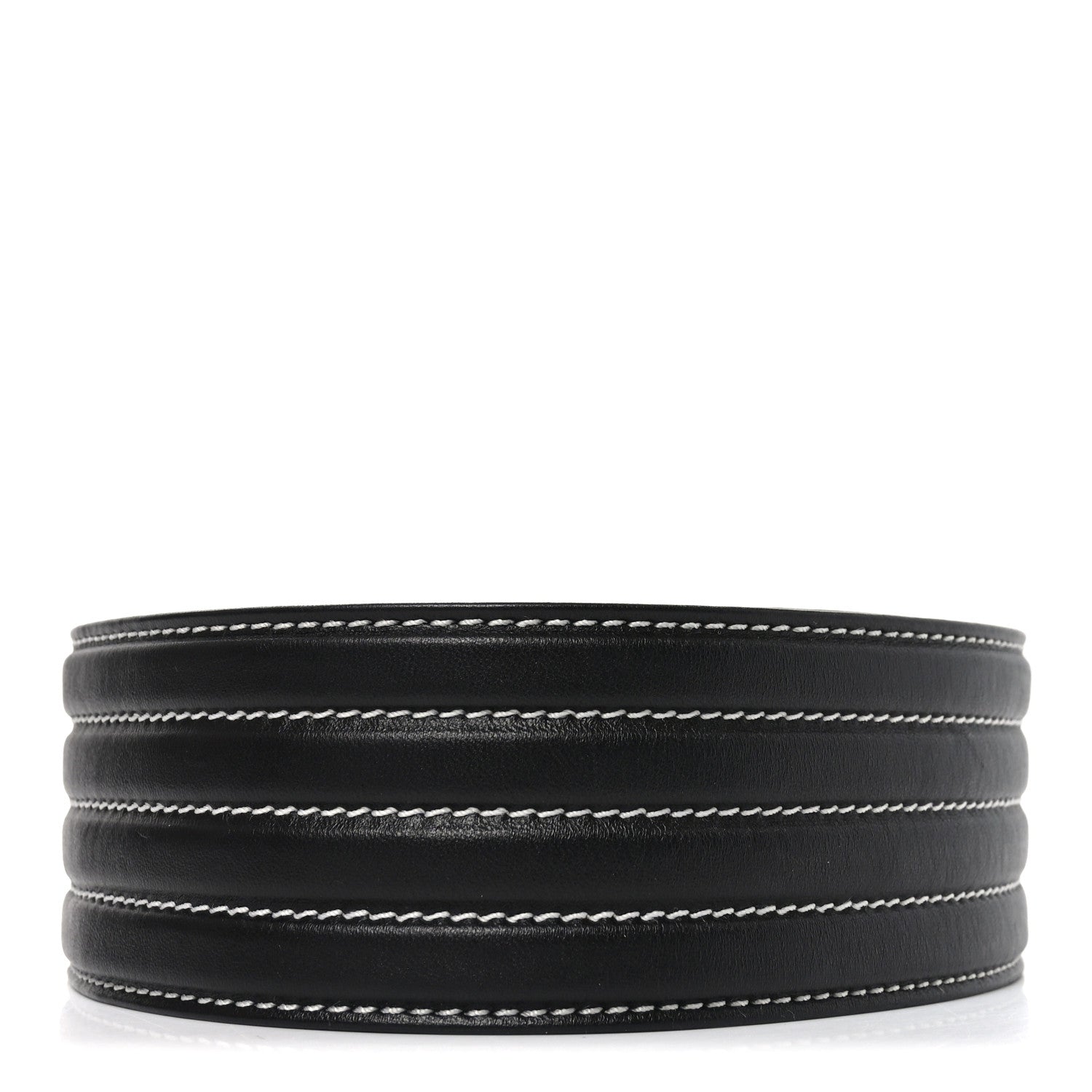 Chanel Calfskin Stitched CC 90 36 Belt Black 2 of 8
