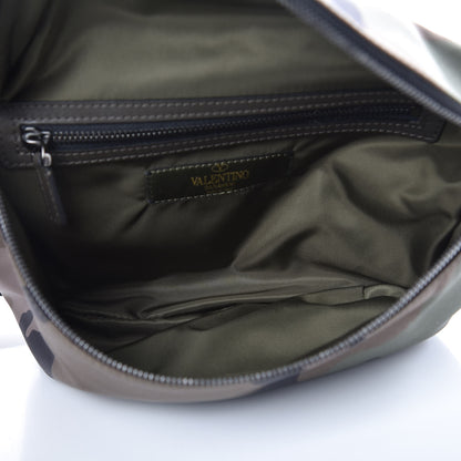 Valentino Garavani Nylon Nappa Camouflage Belt Bag Army Green 5 of 8