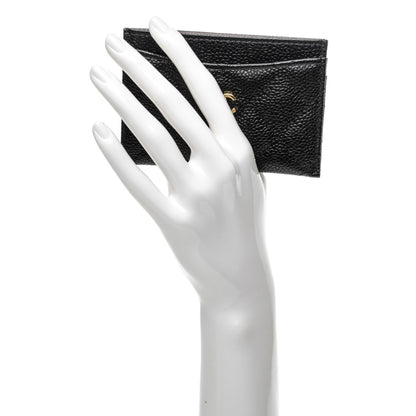 Chanel Caviar Quilted Card Holder Black 2 of 7