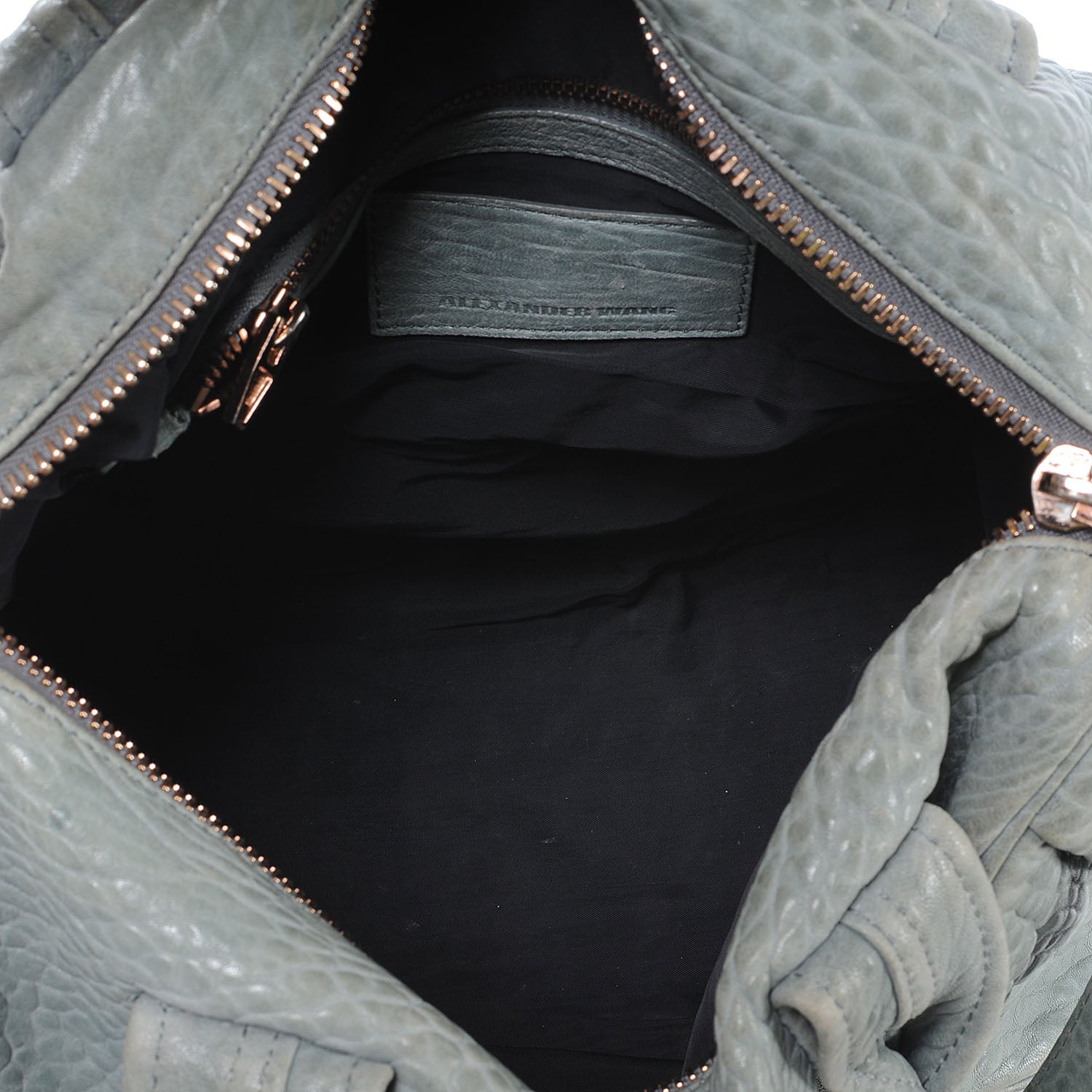 Alexander Wang Leather Rocco Satchel Grey 6 of 7