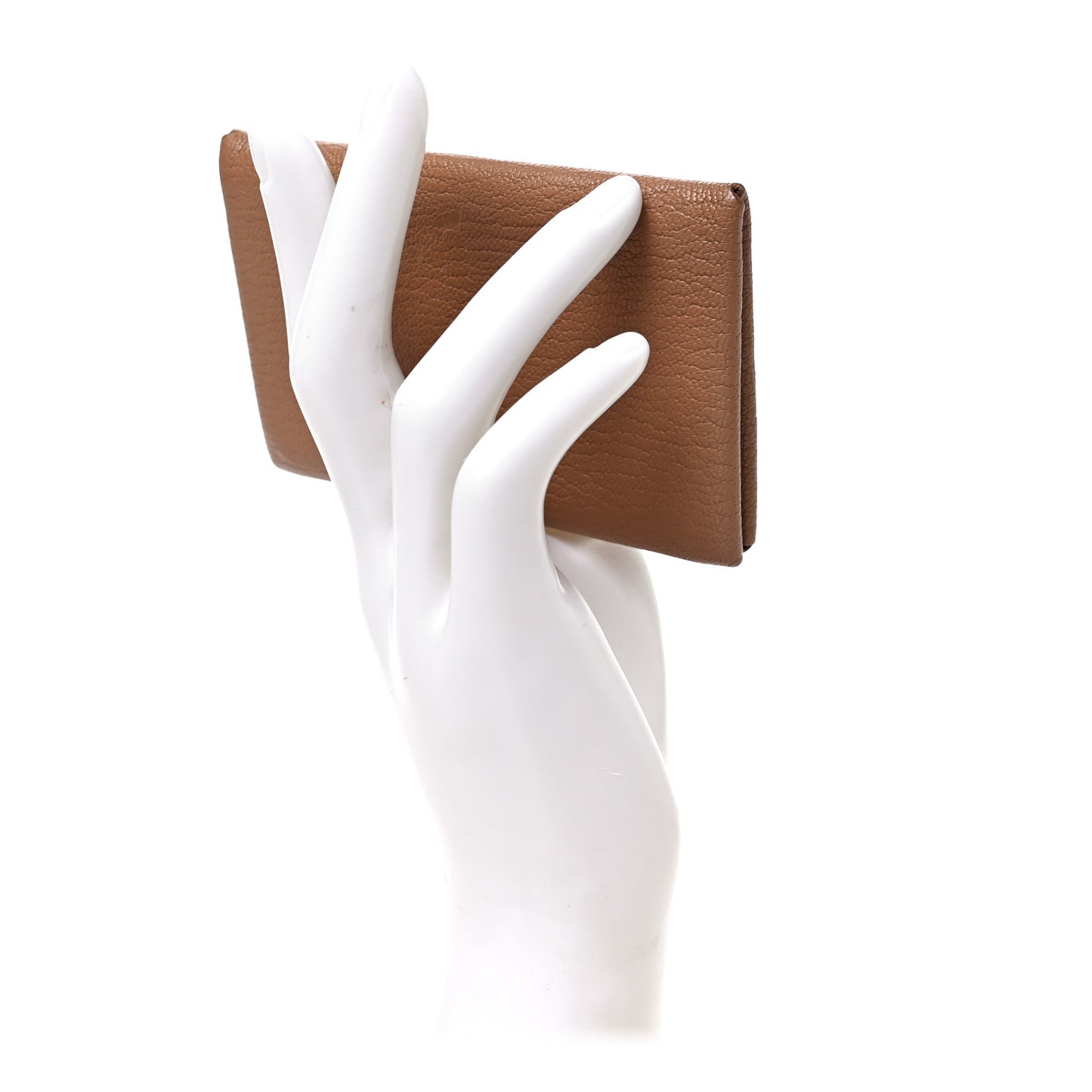 Chevre Mysore Calvi Card Case Quebracho