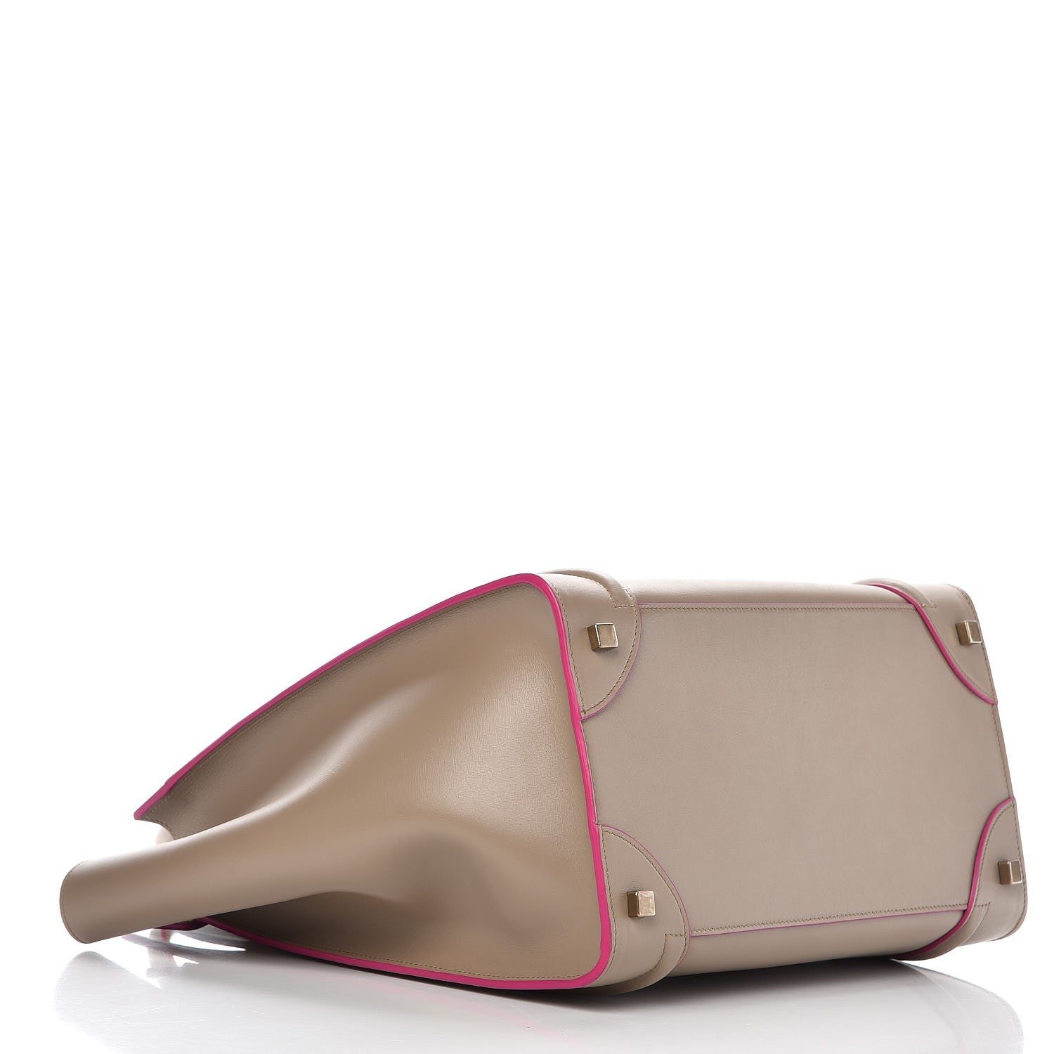 Celine Palmelato Mini Luggage Beige 4 of 8
