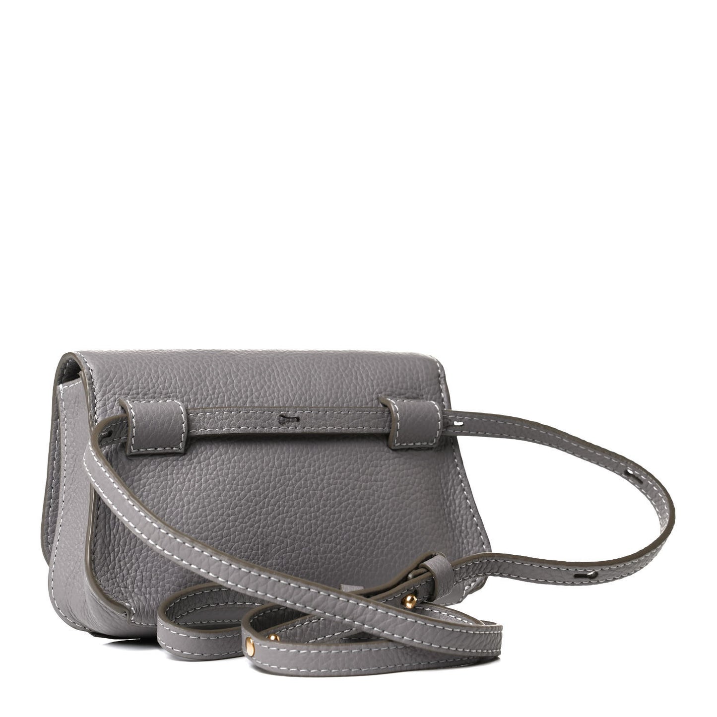 Calfskin Marcie Convertible Belt Bag Cashmere Grey