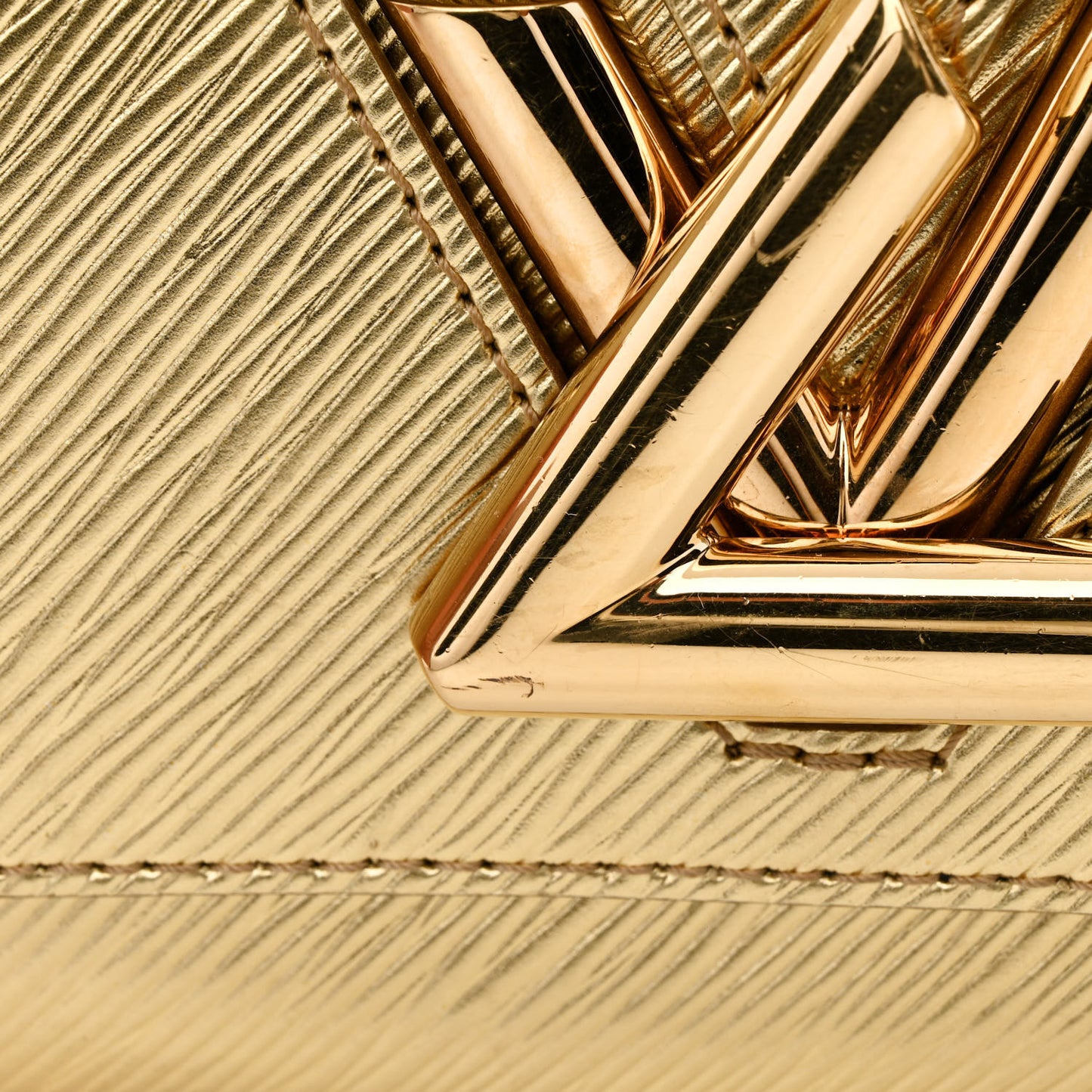 Epi Twist Shoulder Bag PM Gold