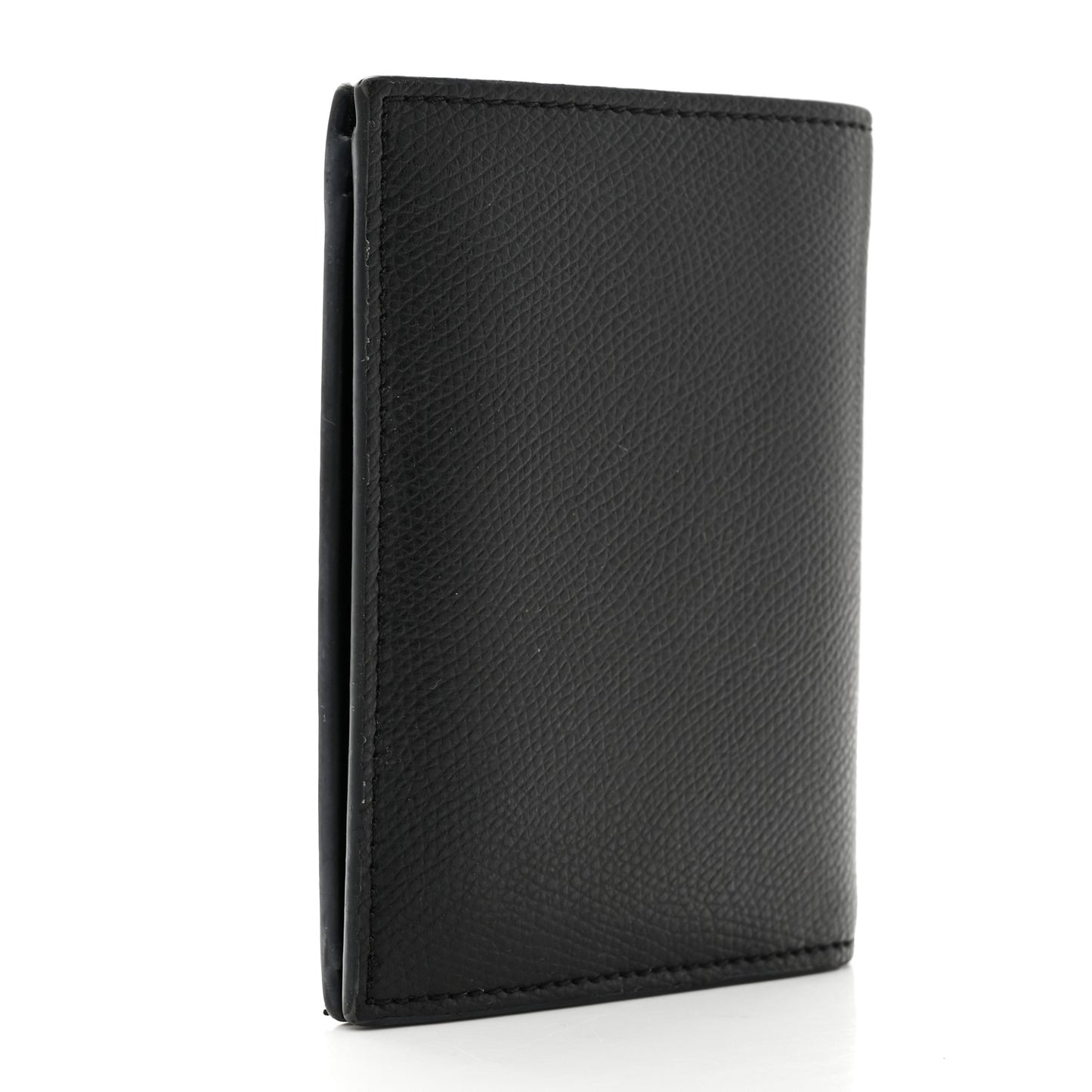 Vitello Cruise F is Fendi Compact Bi-Fold Wallet Black