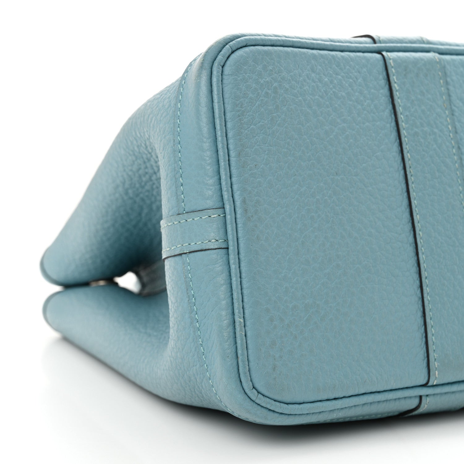 Hermes Vache Country Garden Party 30 TPM Bleu Saint Cyr 9 of 12