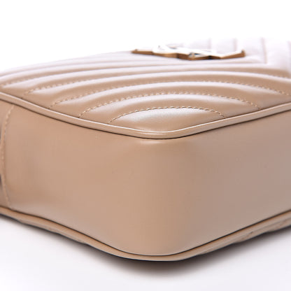 Saint Laurent Calfskin Matelasse Monogram Lou Camera Bag Dusty Grey 8 of 10