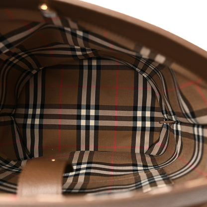 Burberry Calfskin Medium Bucket Bag Earth 5 of 9