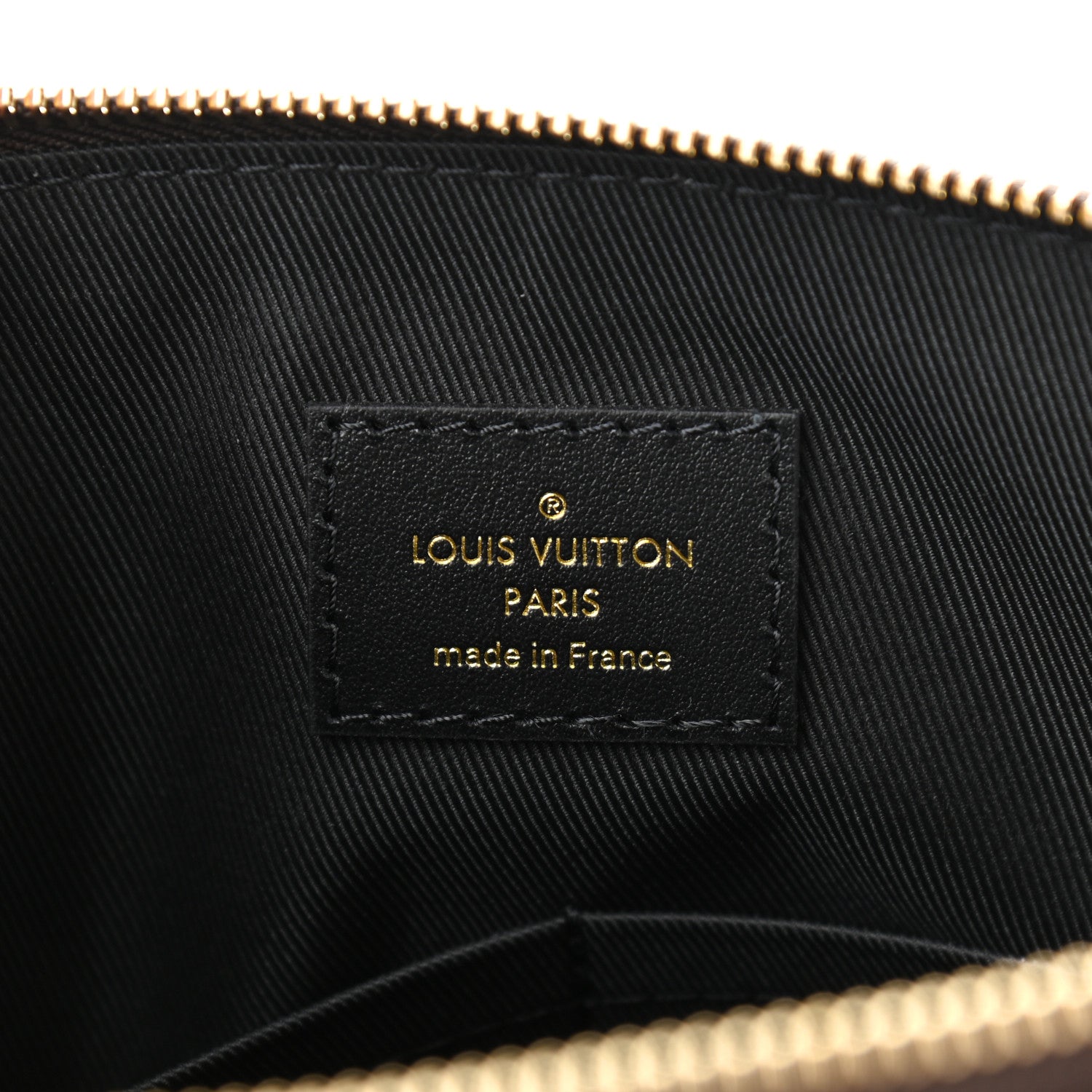 Louis Vuitton Damier Ebene Odeon Tote MM Black 6 of 10