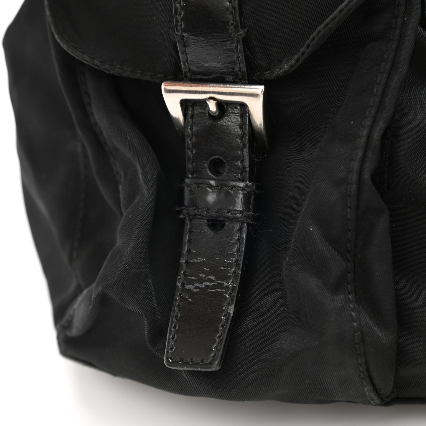 Tessuto Nylon Vela Small Backpack Black