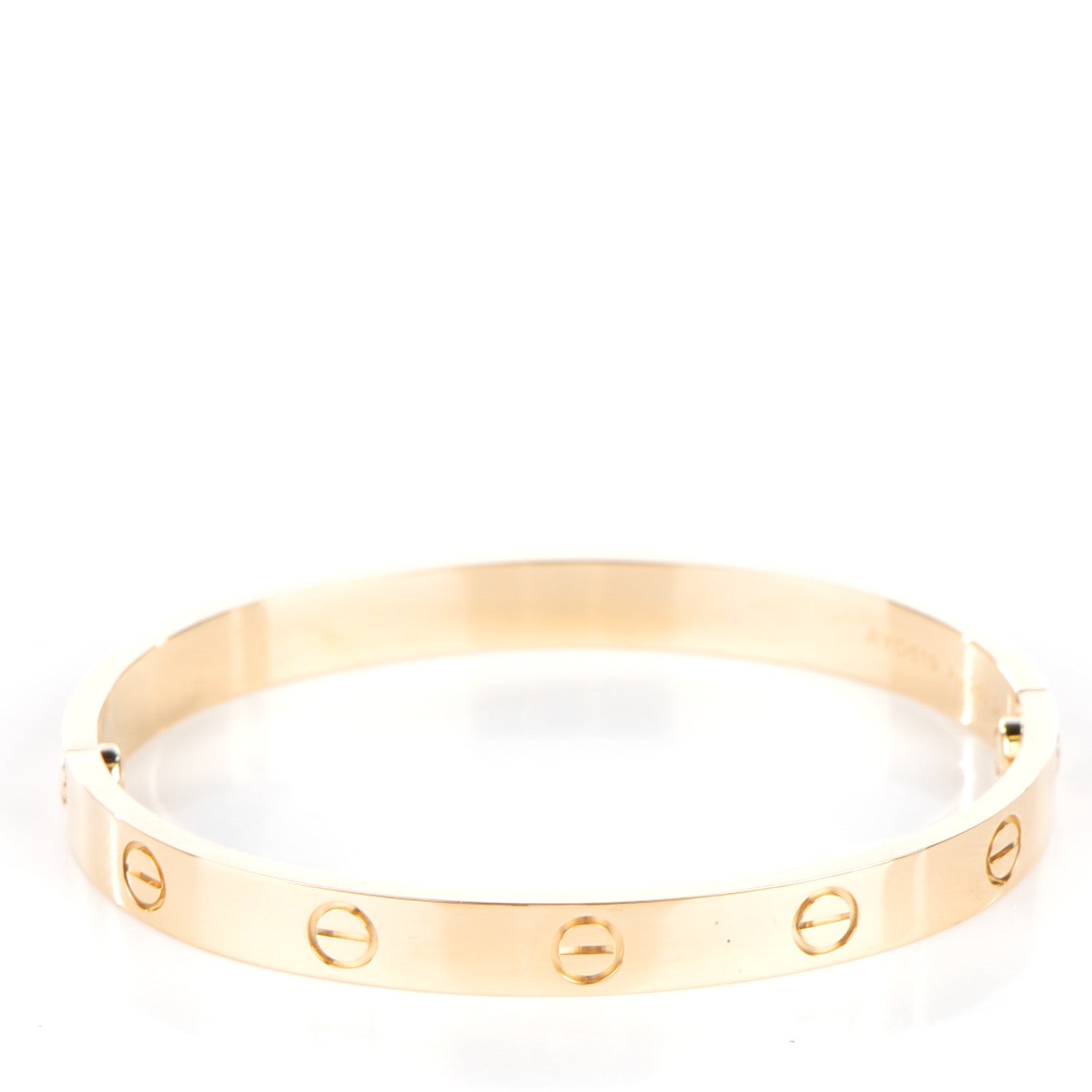 Cartier 18K Yellow Gold LOVE Bracelet 17 3 of 7