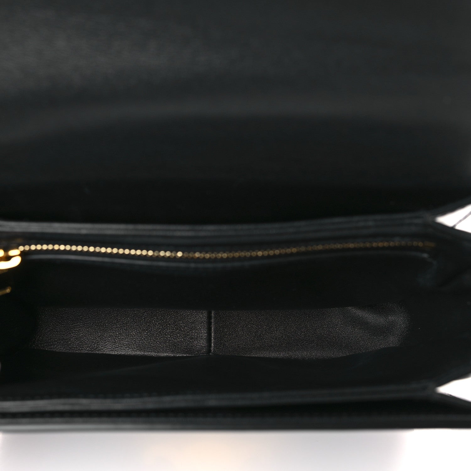 Celine Shiny Calfskin Teen Triomphe Black 5 of 9