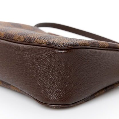 Louis Vuitton Damier Ebene Trousse Make Up Bag Pochette 10 of 10