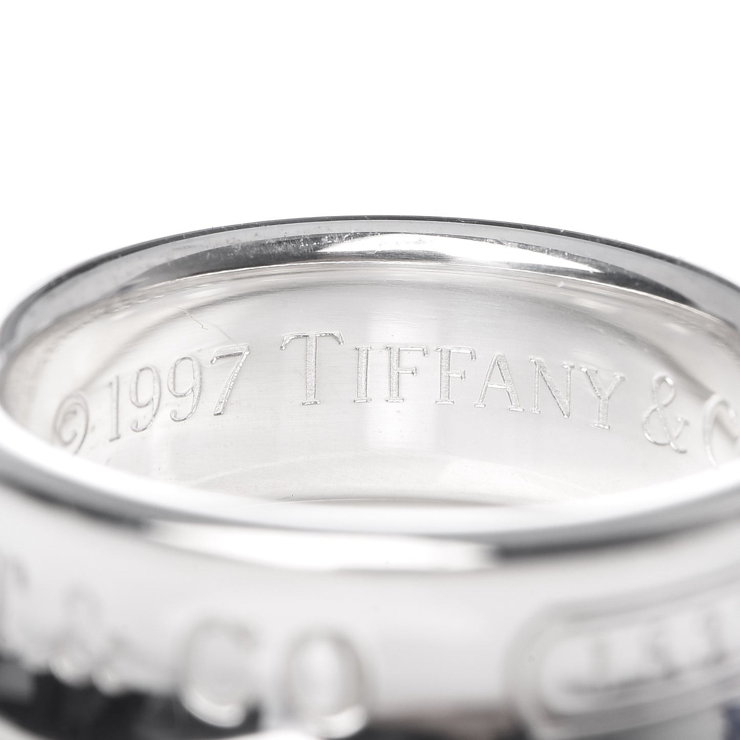 Sterling Silver 1837 Band Ring 54 7