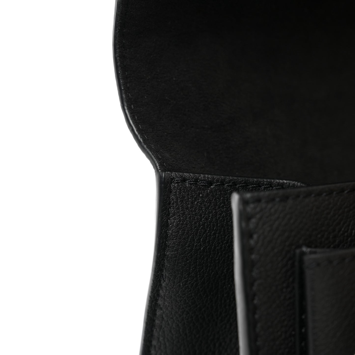 Soft Calfskin Mylockme Chain Bag BB Black