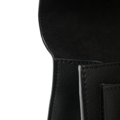 Louis Vuitton Soft Calfskin Mylockme Chain Bag BB Black 11 of 11
