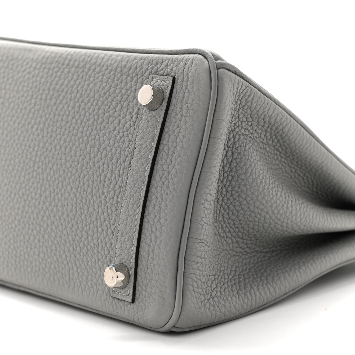 Hermes Togo Birkin 25 Gris Mouette 8 of 10