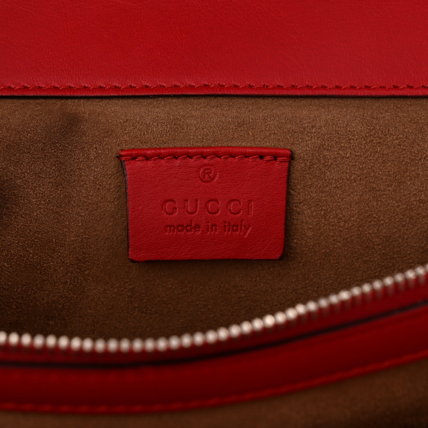 Gucci GG Supreme Monogram Arabesque Dionysus Shoulder Bag Hibiscus Red 7 of 11
