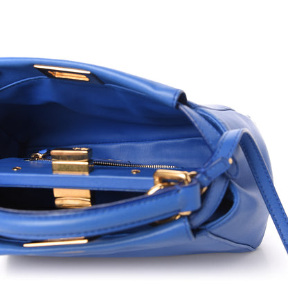 Fendi Nappa Mini Peekaboo Iconic Satchel Bleuette 5 of 10