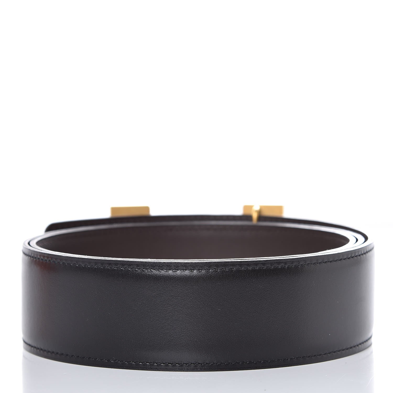 Hermes Box Chamonix 42mm Constance 2 Belt 95 Black Chocolate 3 of 9