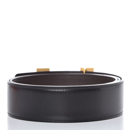 Hermes Box Chamonix 42mm Constance 2 Belt 95 Black Chocolate 3 of 9